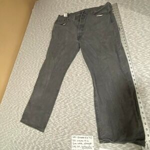 Levi's 501 original fit gray wash straight leg  jeans men W40/L30.  SKU765